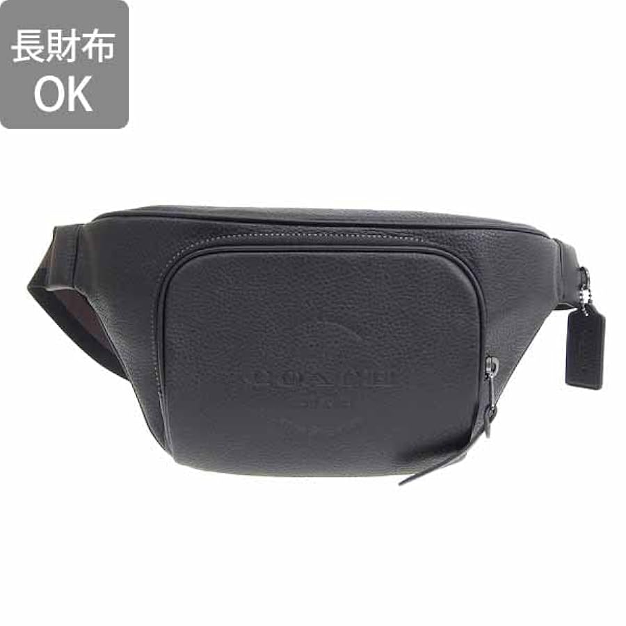 ✨未使用✨COACH　ボディバッグ レザーブラック　トンプソン　C5393 COACH 送料無料 コーチ C5393 バッグ メンズ ボディバッグ